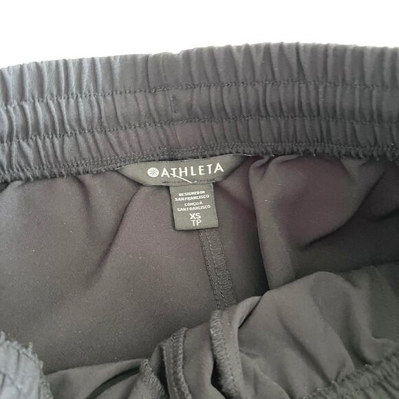 Athleta Pura Vida Black Drawstring Maxi Skirt Women’s Size XS - Picture 3 of 10